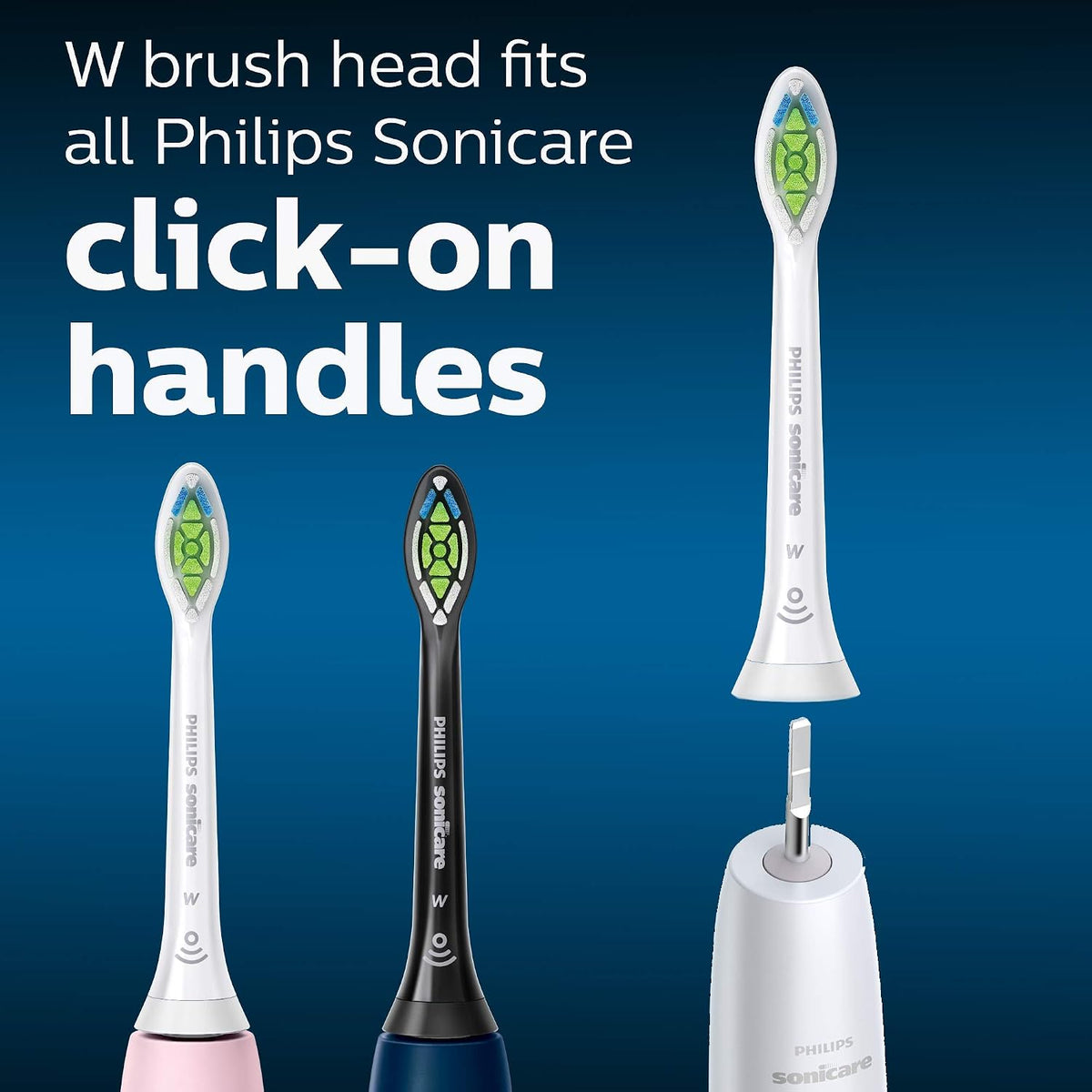 Philips Sonicare DiamondClean brush head bristles texture detail