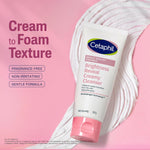 Cetaphil 100g skincare tube size reference in hand