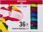 Amsterdam standard series acrylic paint set front view packaging