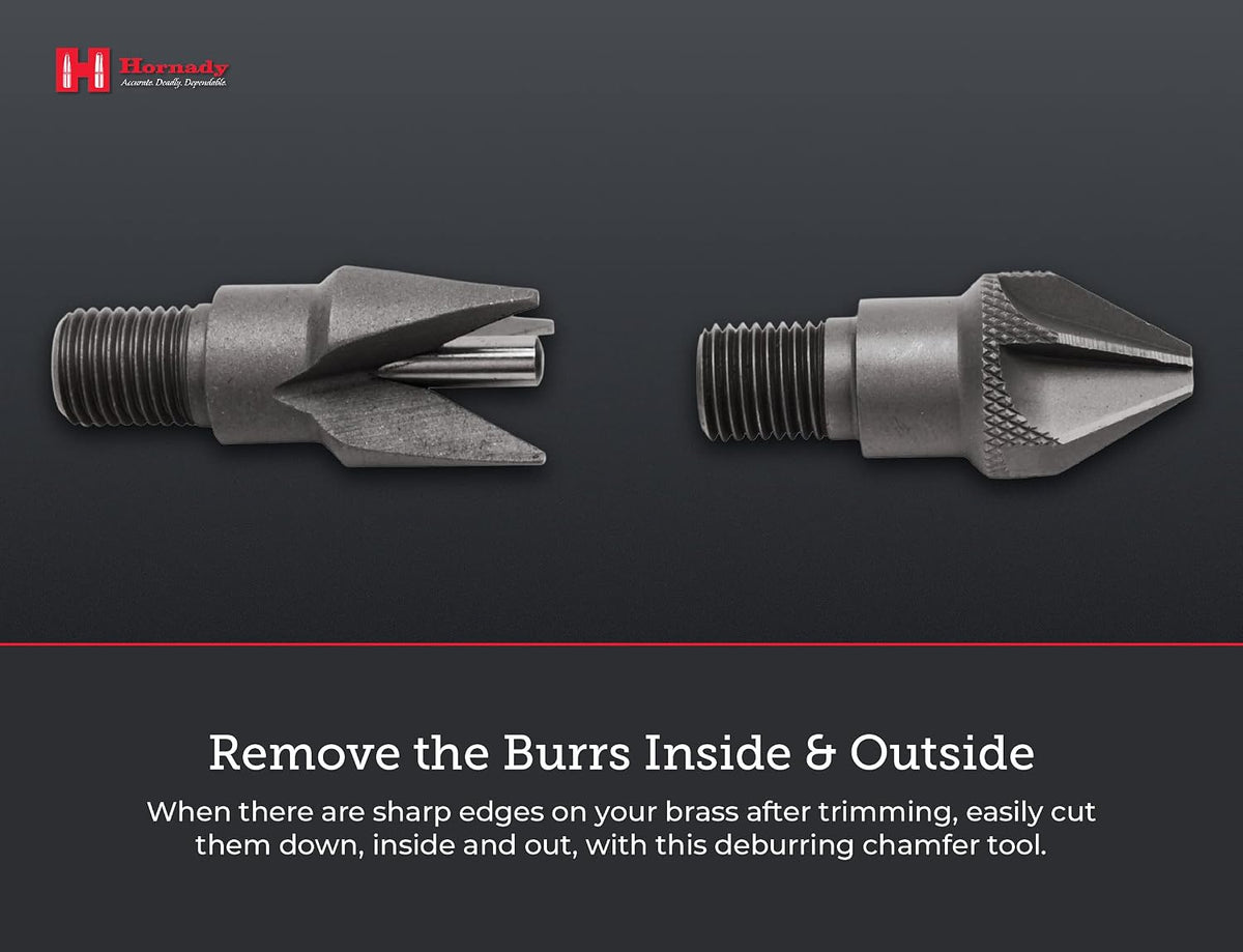 Precision brass casing preparation tool from hornady