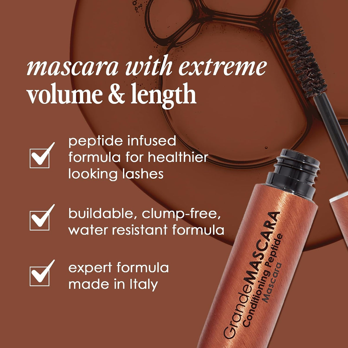 Grande Cosmetics GrandeMASCARA ingredient highlight graphic