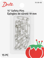 Dritz quilting basting pins in container