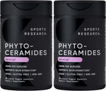 Sports Research Phytoceramides 350 mg per Liquid Veggie Capsule - Plant Derived Ceramides for Healthy Skin and Hydration - Made with Ceratiq(R) Non-GMO Vegan Friendly - 60 Count - Image 9