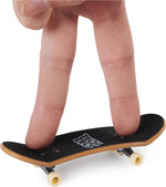 Tech Deck fingerboard assembled board and extra decks overview