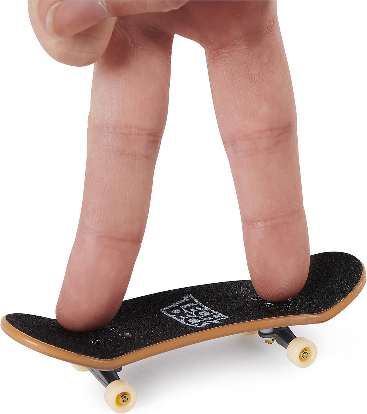 Tech Deck fingerboard assembled board and extra decks overview