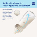 MAM 6oz Pure Glass Feel Good Anti-Colic 0+ Months Baby Bottle, 3 Pk, Unisex - Image 4