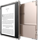 XUYICC Case Fits Kindle Oasis (9th Generation 2017 & 10th Generation 2019 Release) 7" Transparent, Lightweight Bumper Corners Slim Rubber TPU Back Cover - Clear - Image 1