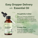 Micro Ingredients Rosemary Essential Oil texture demonstration