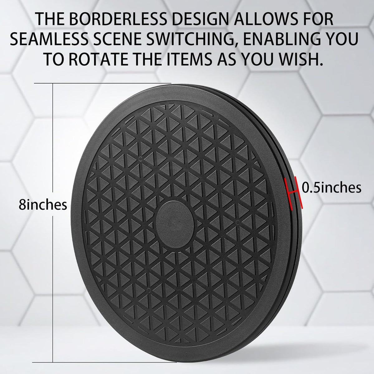 QDiShi lazy susan turntable top surface angle