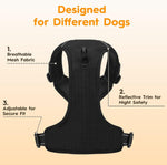 Zero Zoo heavy duty dog vest showing the reinforced knot design detail