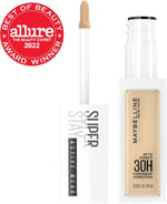 Maybelline New York concealer with applicator showing texture