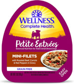 Wellness Petite Entrees Mini Filets Small Breed Adult Wet Dog Food, Grain Free, Natural, Tender Turkey, Green Beans, and White Sweet Potato, 3 oz, Pack of 12 Cups - Image 13