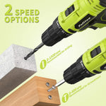 Pulituo drill kit accessories and storage bag