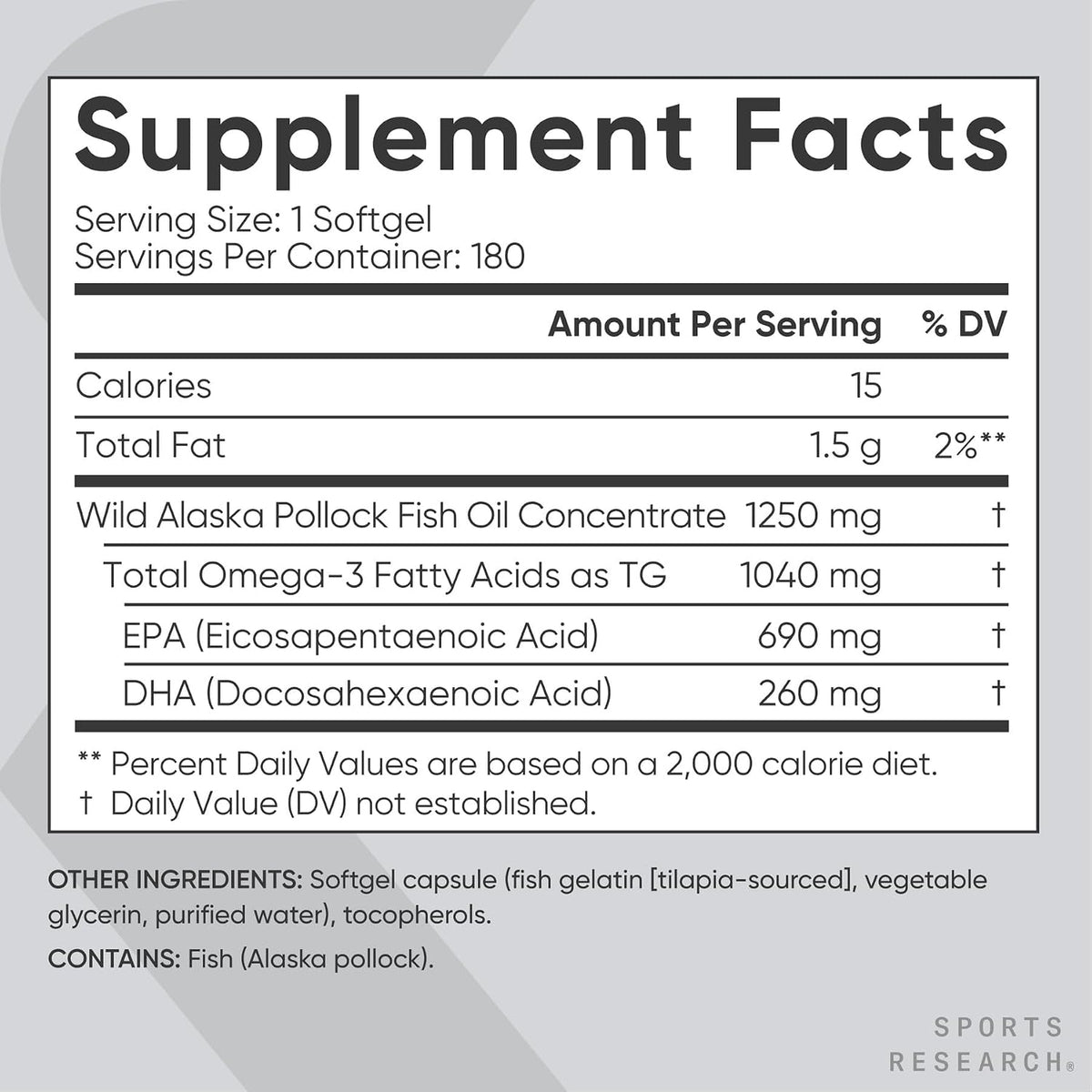 Sports Research Cognitive Health combo pack supplement bottles for memory and focus.