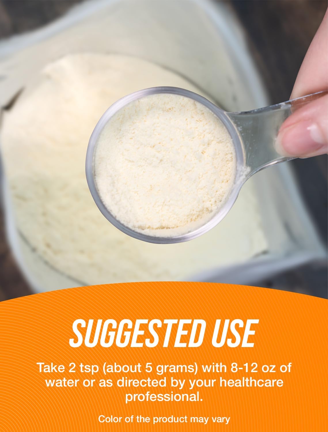 BulkSupplements L-Leucine powder supplement facts panel
