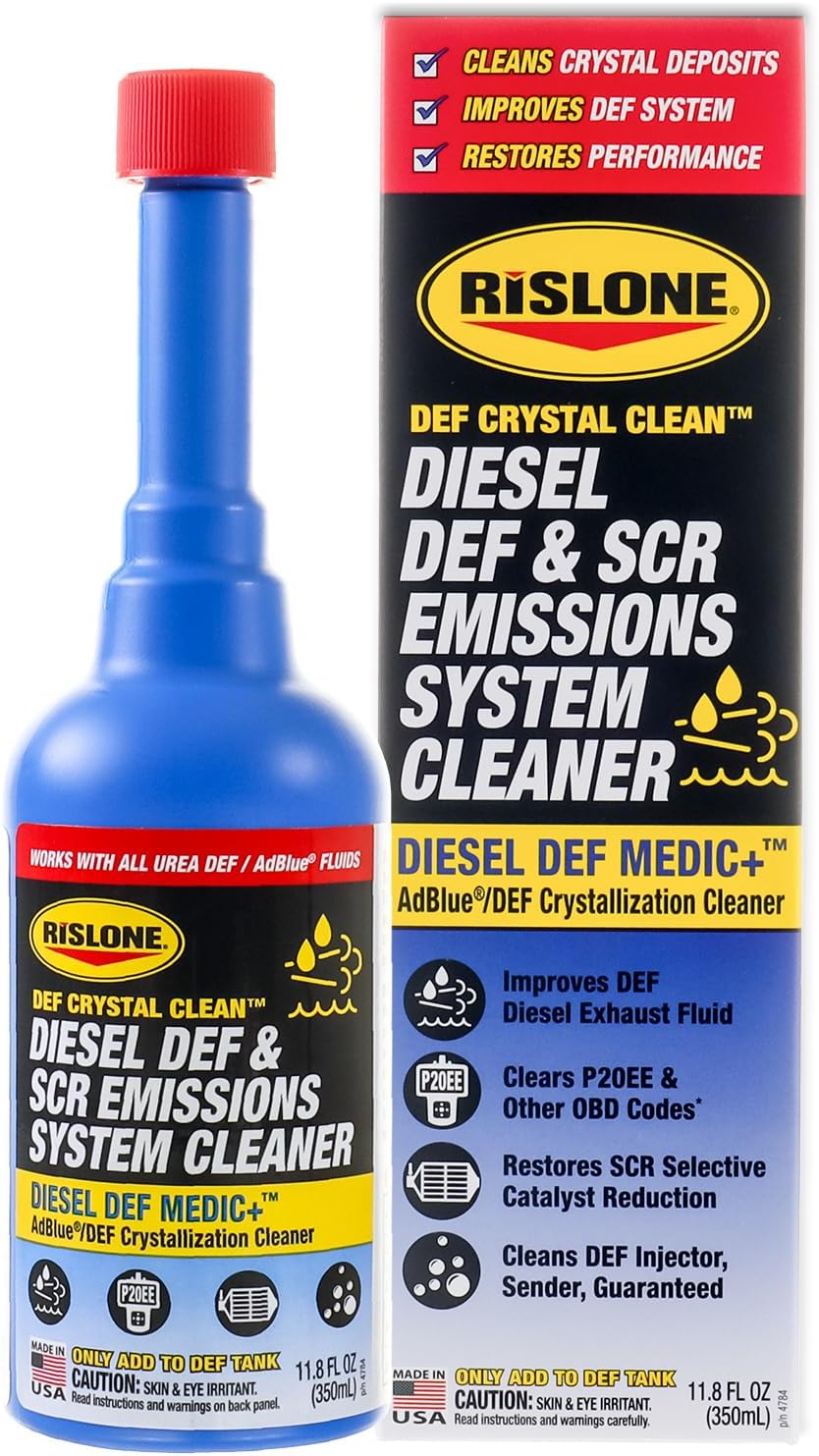 Rislone DEF Crystal Clean front view bottle showing product details