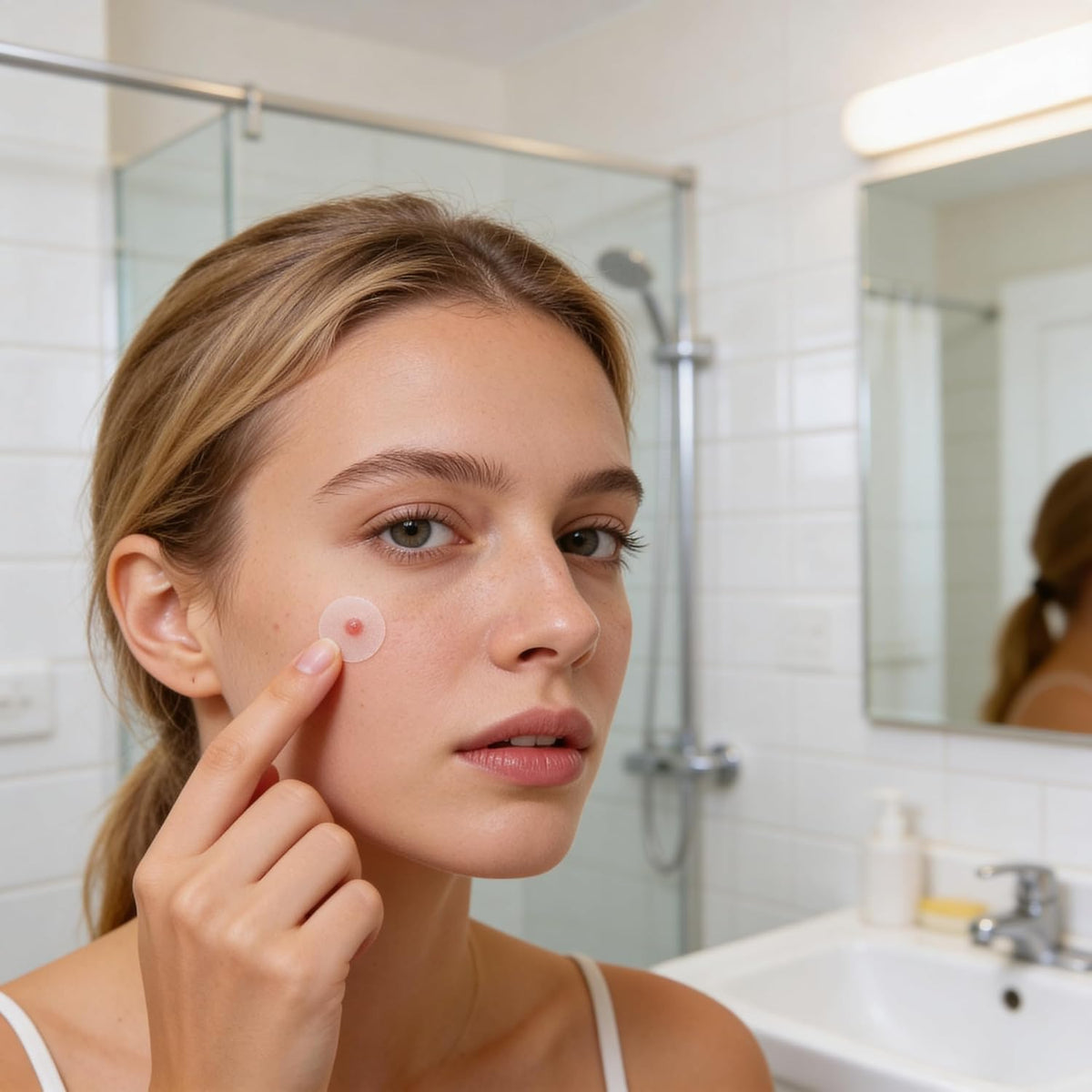 Bloomora face care spot stickers retail packaging