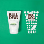 Bulldog men moisturizer back label details