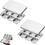 Vortihive stainless steel ice cube tray front view metal mold
