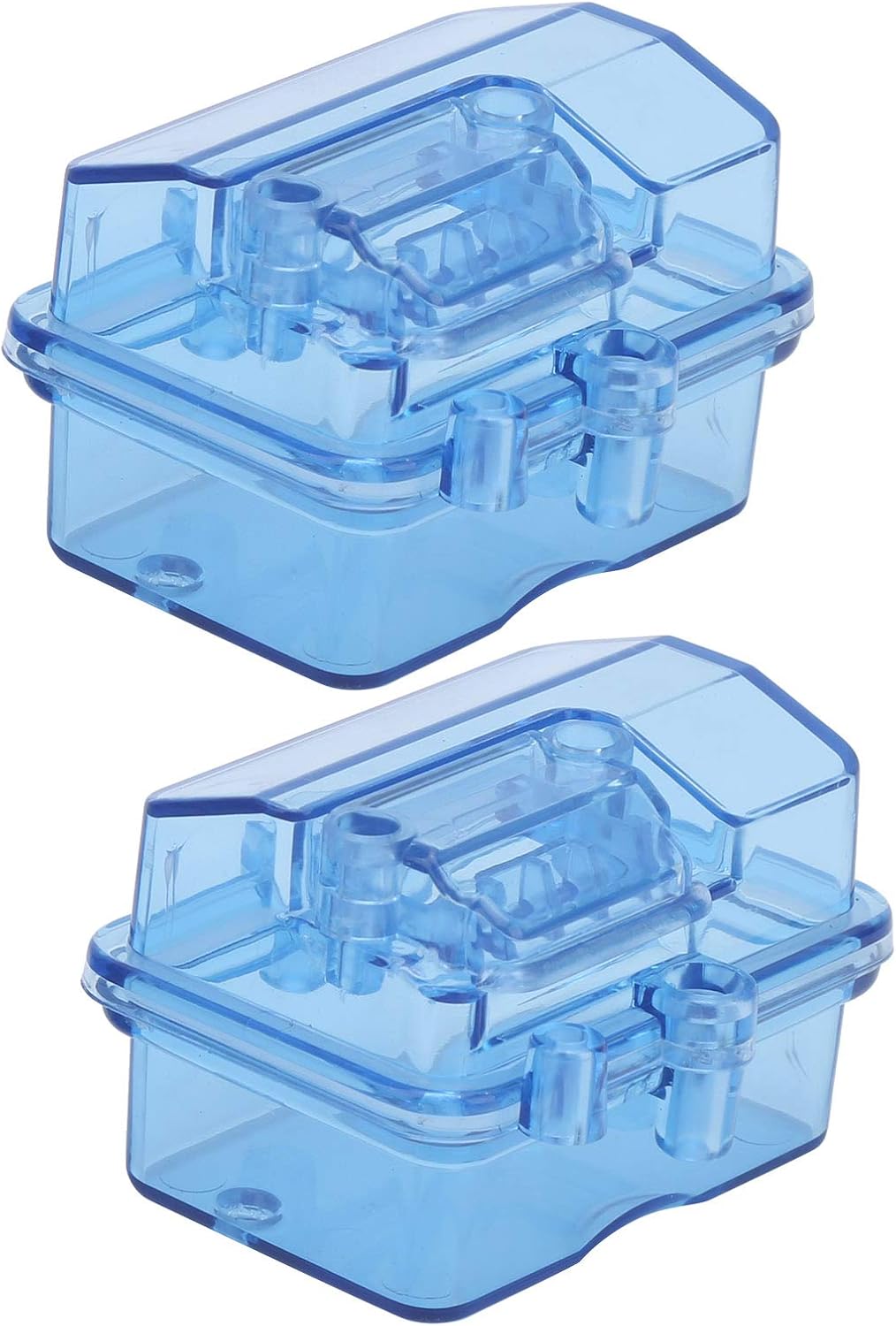 Waterproof radio receiver box seal ring placement detail