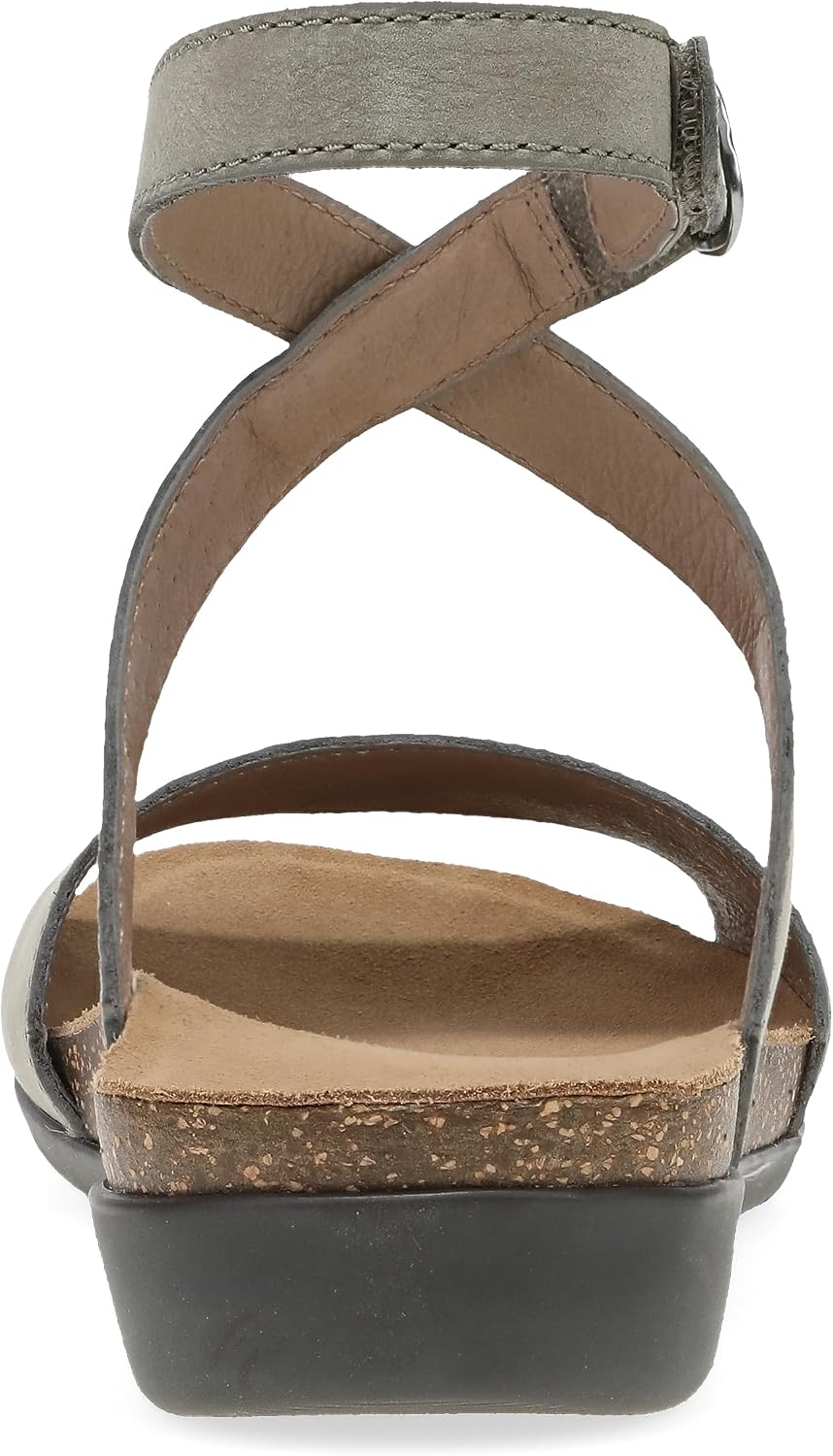 Dansko sandal rubber outsole view for traction detail