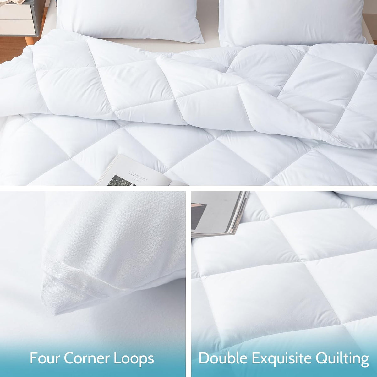 Decroom King Size Comforter with matching pillow shams