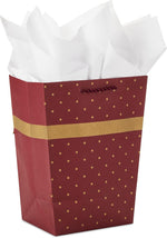 Hallmark holiday gift bag with tissue paper