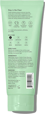 Rael Face Mask, Miracle Clear Clay Mask - Deep Pore Cleanser with Tea Tree & Gentle Exfoliation for Blackheads, Korean Skin Care (3.4 fl oz) - Image 9