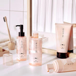 ETUDE PPOYAN pore clearing cream to foam cleanser swatch texture