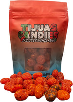 Tijuas Candies imported spicy fruit gushers snack bag