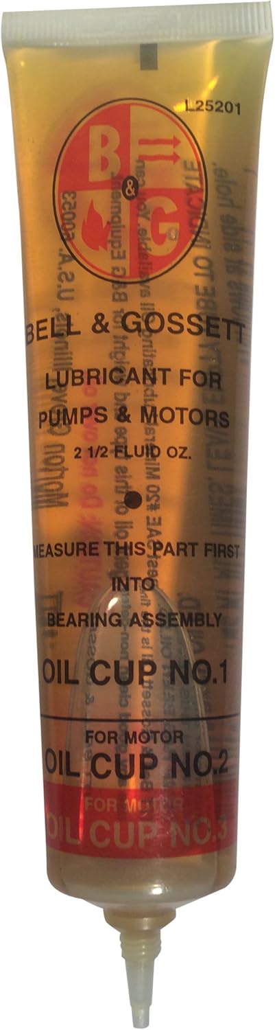 Bell and Gossett L25201 oil tube lubricant front view