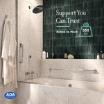 Gatco bathroom grab bar hardware components