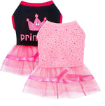 Premium imported dog dresses pack of two for festive pet occasions