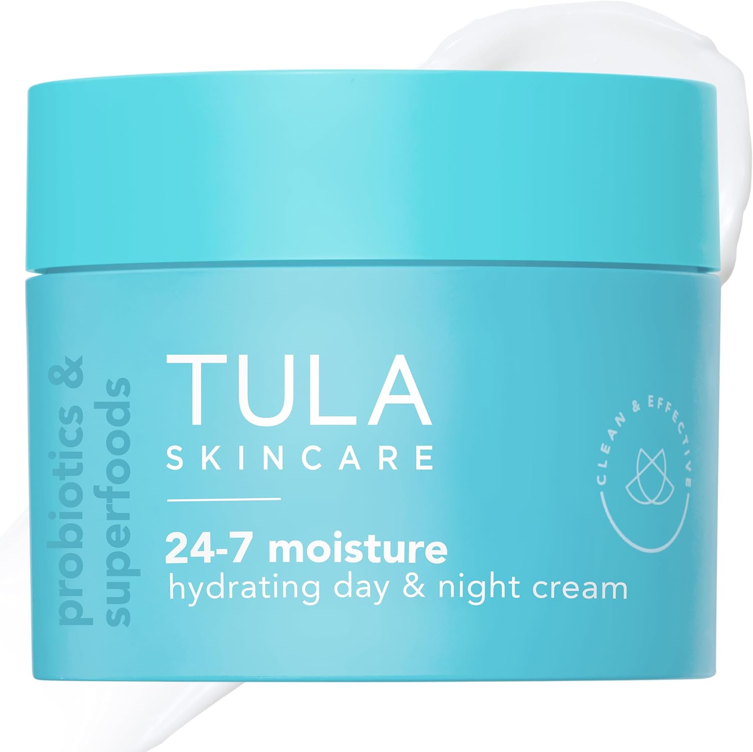 TULA Skin Care 24-7 Hydrating Day & Night Cream - Nourishing Moisturizer for Face, Maintain Skin Balance & Improve Skin Smoothness, Contains Watermelon & Apple Extract - Image 1