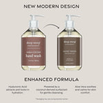 Deep Steep Vanilla Coconut hand wash texture and lather
