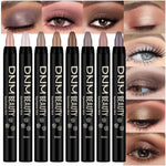 Evpct 8 Piece Cream Eyeshadow Stick Set front view showcasing all 8 shades