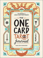 Maria Sofia Marmanides The One Card Tarot Journal hardcover front cover view