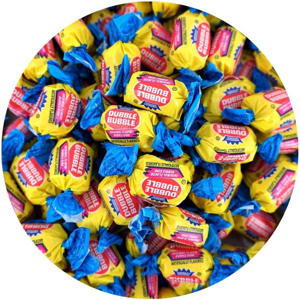 The Hampton Popcorn Company Double Bubble Gum front package view