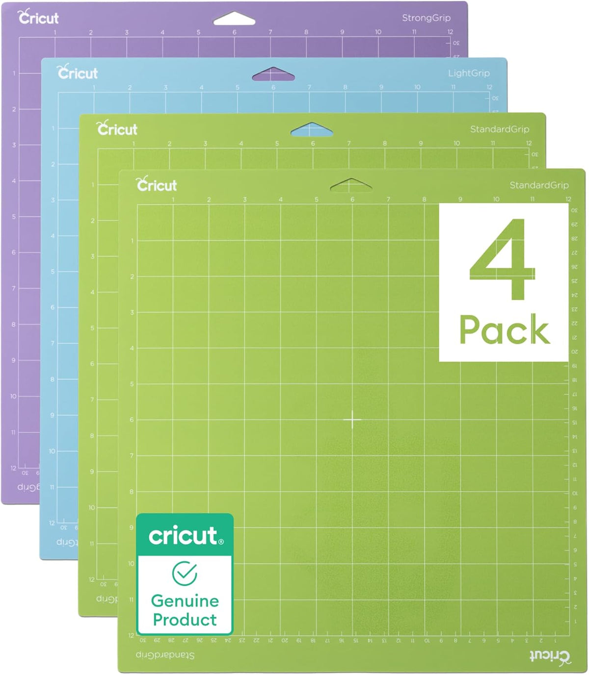 Cricut machine mat with protective film layer