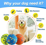 Texture detail of Mankoda rubber dog ball for teeth cleaning