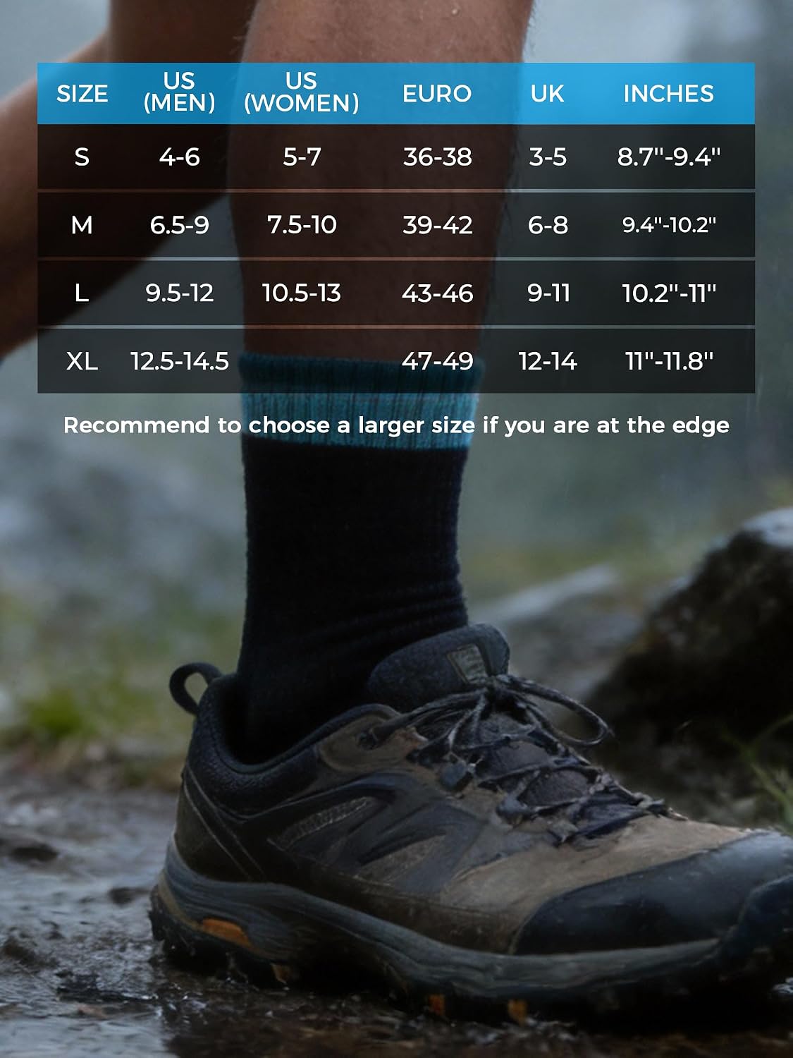 DexShell Waterproof Everyday Socks, Over-the-Ankle - Image 5