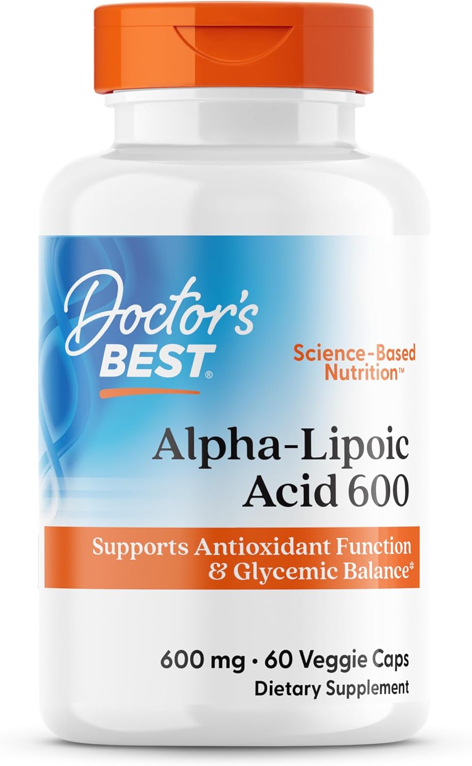 Doctor's Best Alpha Lipoic Acid lifestyle wellness packaging view