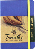Pentalic 6 x 8" Pocket Dot Grid Traveler Journal, 160 Pages, Olive Green - Image 14