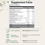 Micro Ingredients B complex supplement label nutritional facts