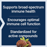 Life Extension Reishi Extract vegetarian capsules packaging detail
