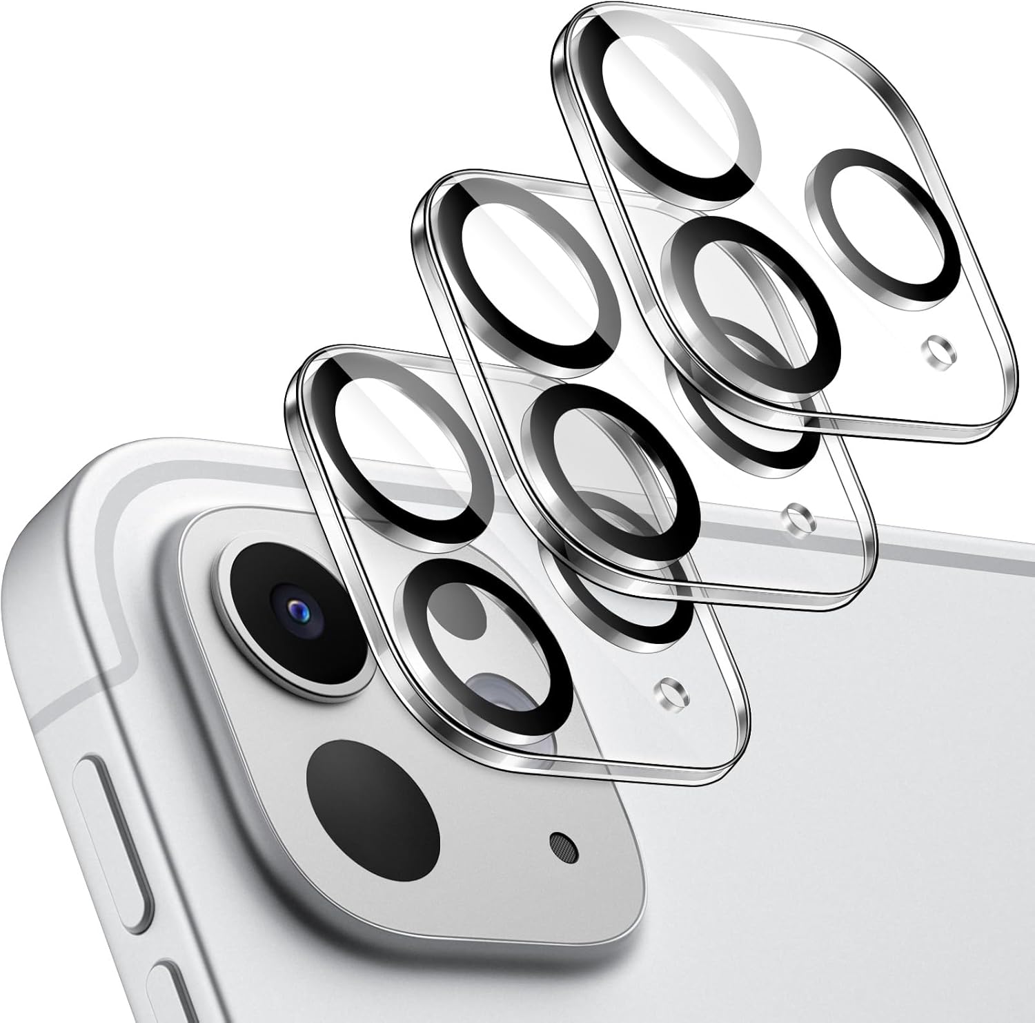 JETech camera lens protector for iPad Pro M4 front view packaging