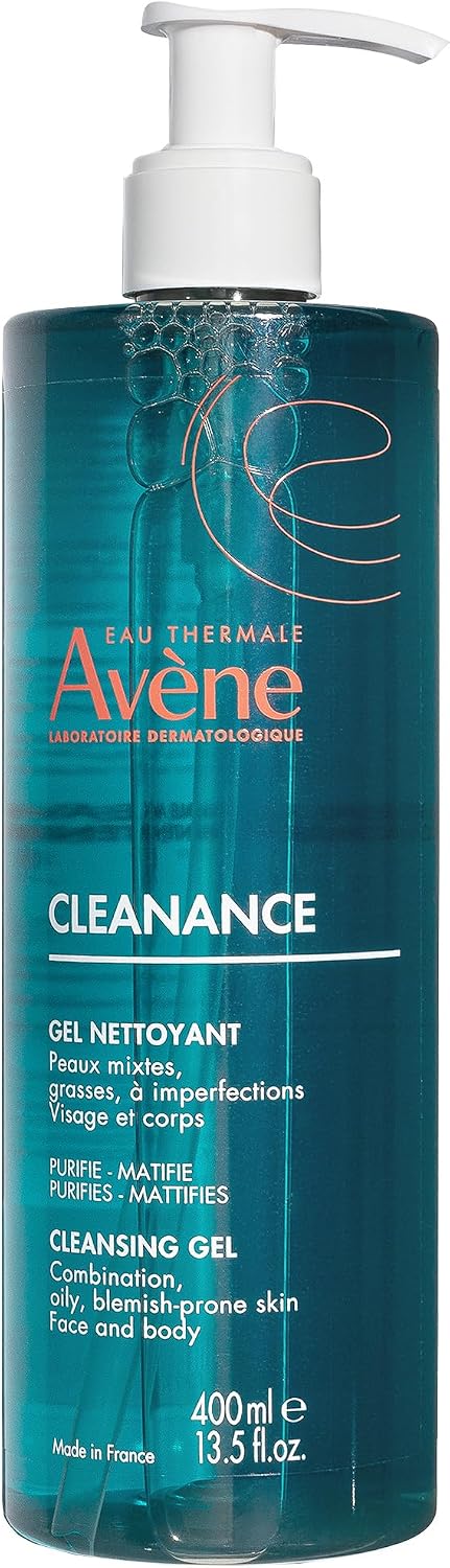 Avne Cleanance Cleansing Gel Soap Free Cleanser for Acne Prone, Oily, Face & Body, Alcohol-Free - Image 10