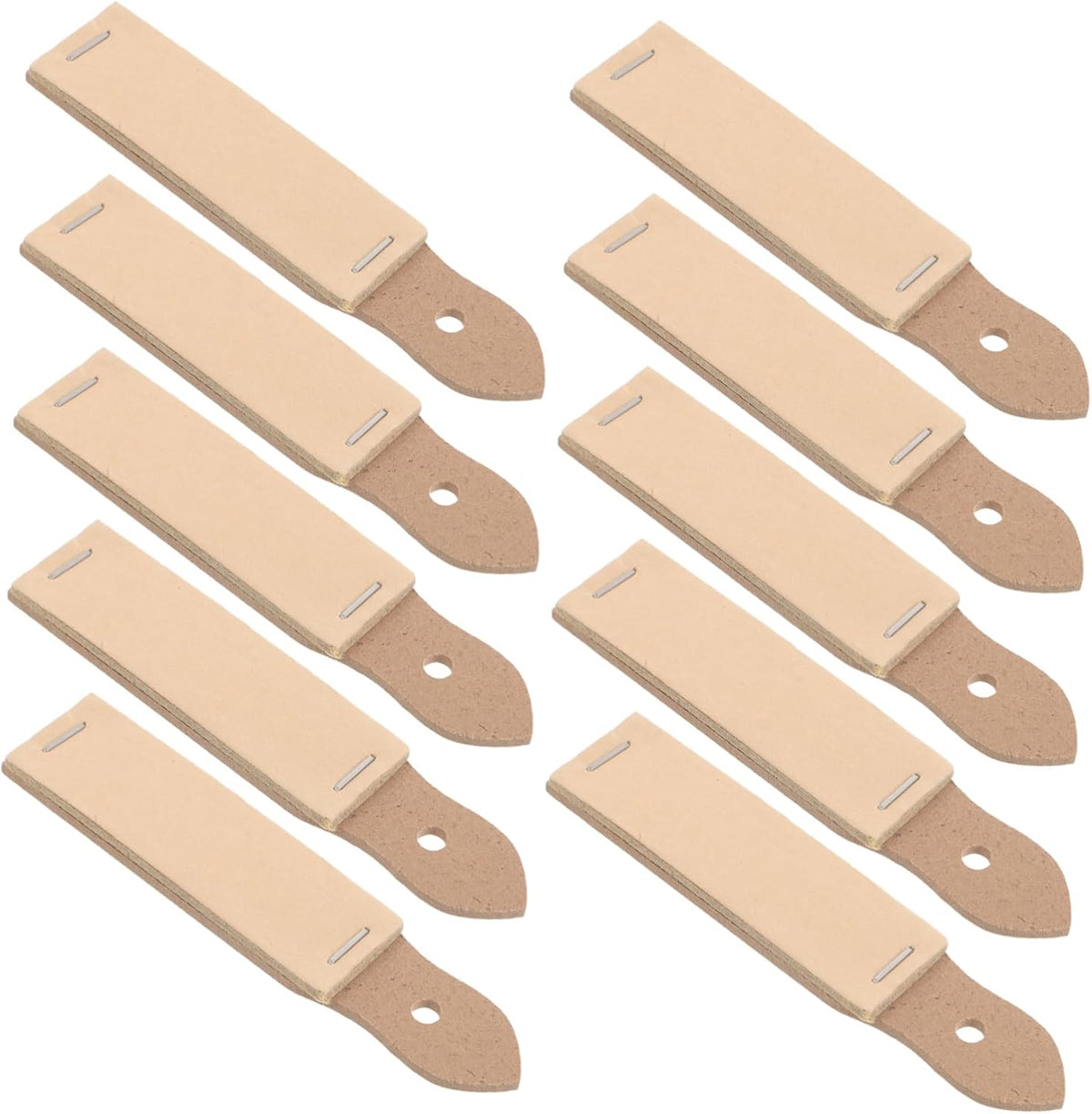 Artibetter 10pcs Sketch Sandpaper front view artist sharpening tool