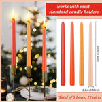 Threan 11.8 inch dinner candles set