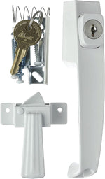 Wright Products hardware kit with strike plates and shims